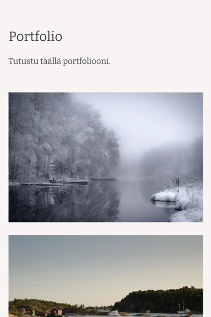 Portoliokuvia ympäri maailmaa